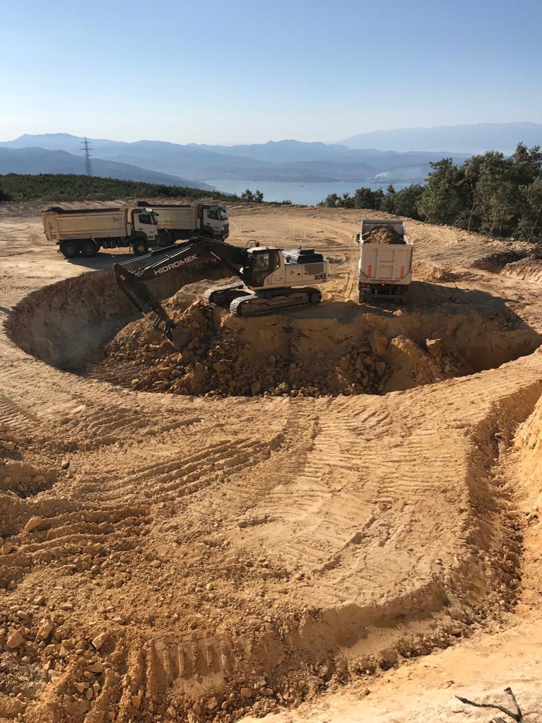 RES TRİB&Uuml;N TEMELİ KAZISI