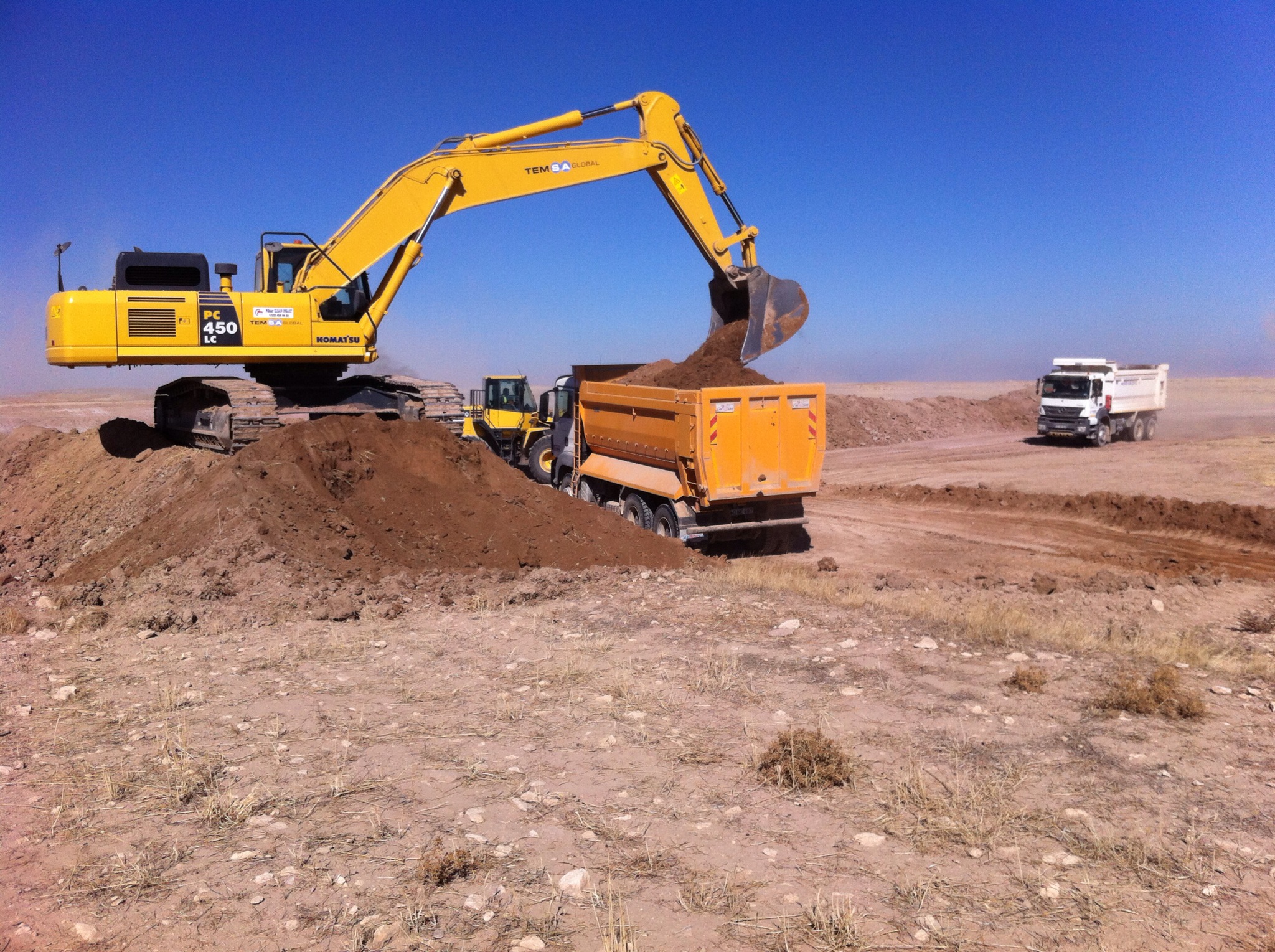 KOZA ALTIN KAYSERİ HİMMETDEDE YIĞIN Lİ&Ccedil;İ KAZI DOLGU İŞİ