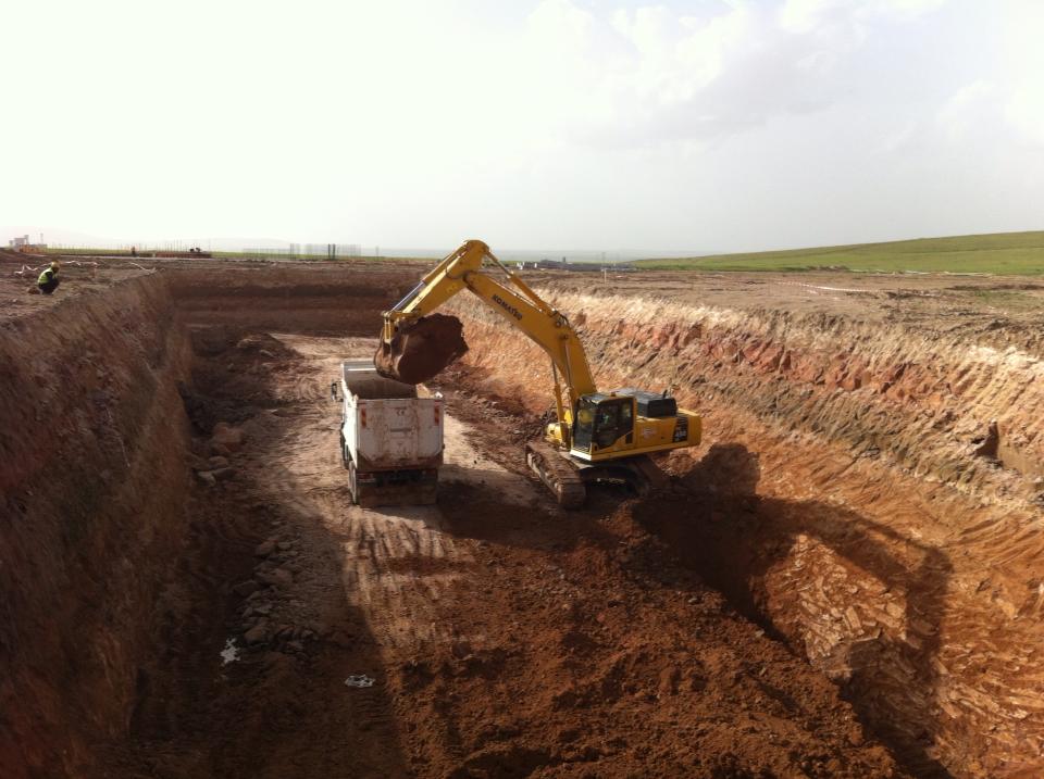 KOZA ALTIN KAYSERİ HİMMETDEDE YIĞIN Lİ&Ccedil;İ KAZI DOLGU İŞİ