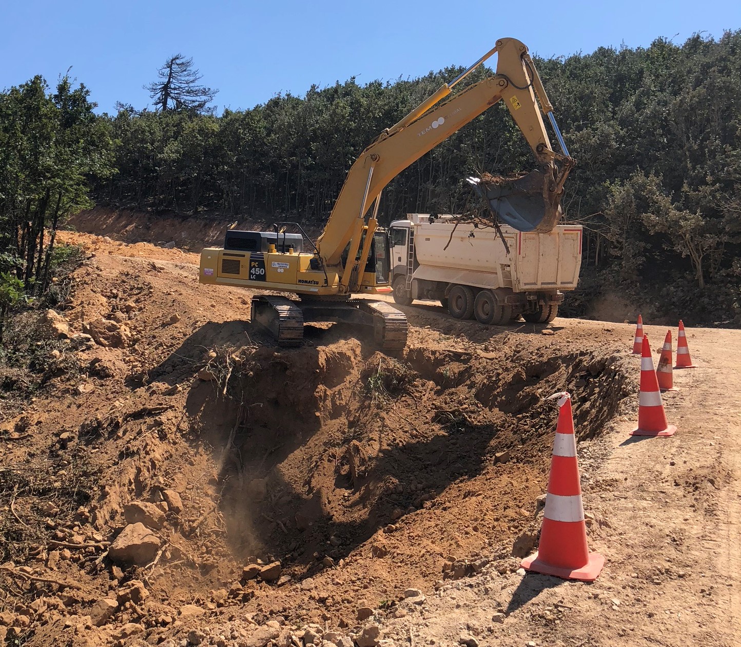 BEREKET ENERJİ KOYULHİSAR RES KAZI DOLGU İŞLERİ